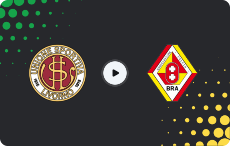 Where to watch Livorno — Bra, Serie C - Girone B, 08.02.2026
