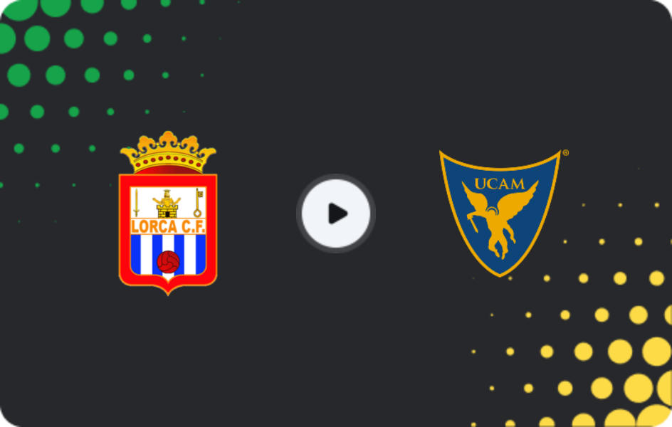 Where to watch Lorca Deportiva — Ucam Murcia, Segunda Federación - Group 4, 08.02.2026