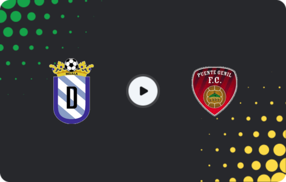 Where to watch Melilla — Puente Genil, Segunda Federación - Group 4, 08.02.2026