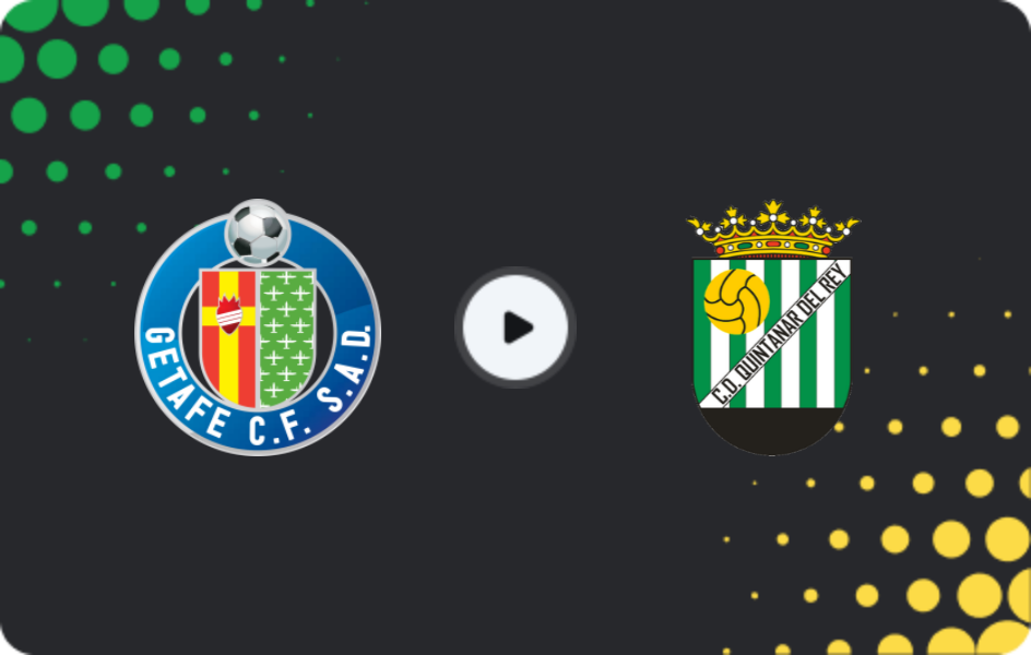Where to watch Getafe II — Quintanar del Rey, Segunda Federación - Group 5, 08.02.2026