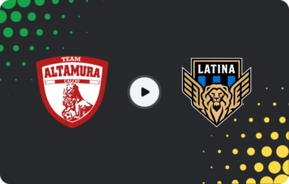 Where to watch Team Altamura — Latina, Serie C - Girone C, 10.02.2026