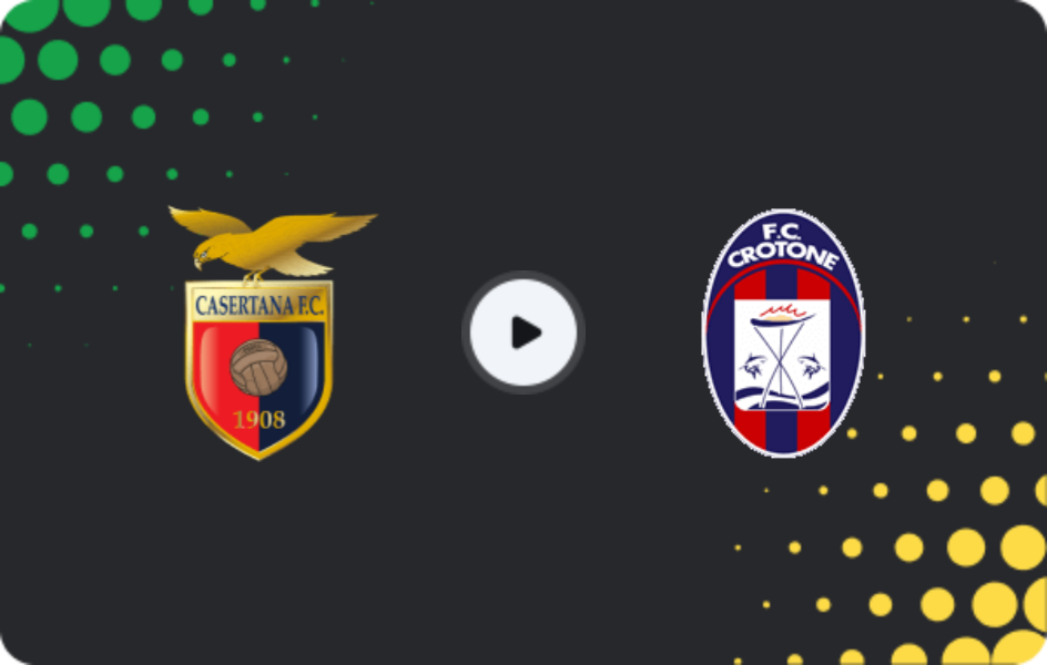 Where to watch Casertana — Crotone, Serie C - Girone C, 10.02.2026