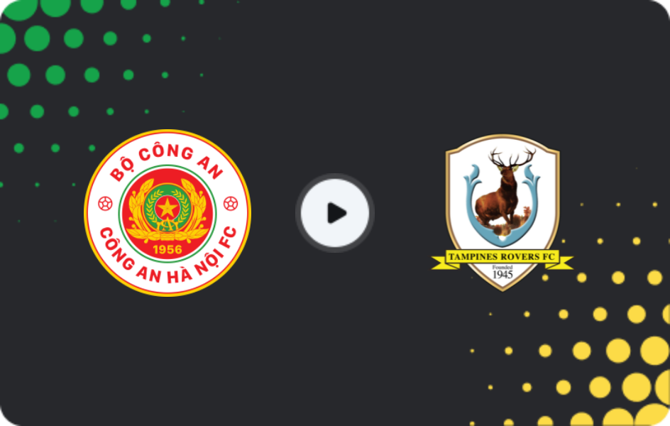 Where to watch Công An Hà Nội — Tampines Rovers, AFC Champions League Two, 11.02.2026