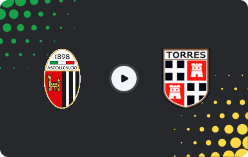 Where to watch Ascoli — Torres, Serie C - Girone B, 12.02.2026