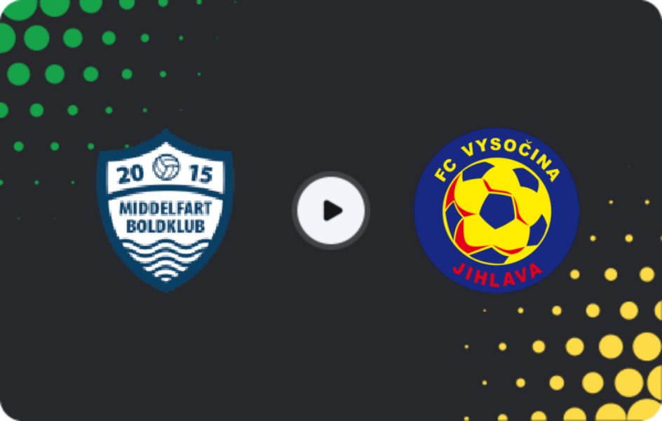 Where to watch Middelfart — Vysočina Jihlava, Friendlies Clubs, 13.02.2026