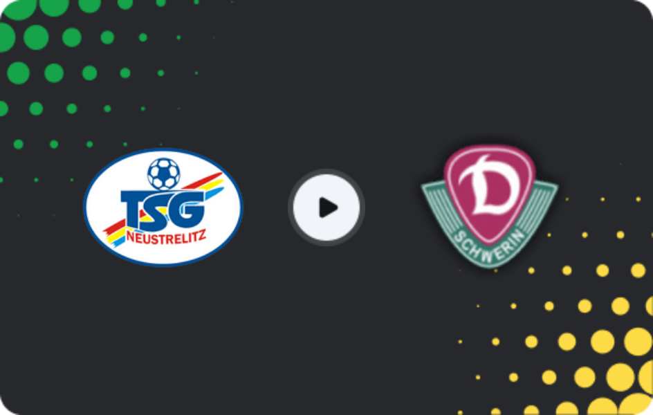 Where to watch Neustrelitz — Dynamo Schwerin, NOFV-Oberliga Nord, 13.02.2026