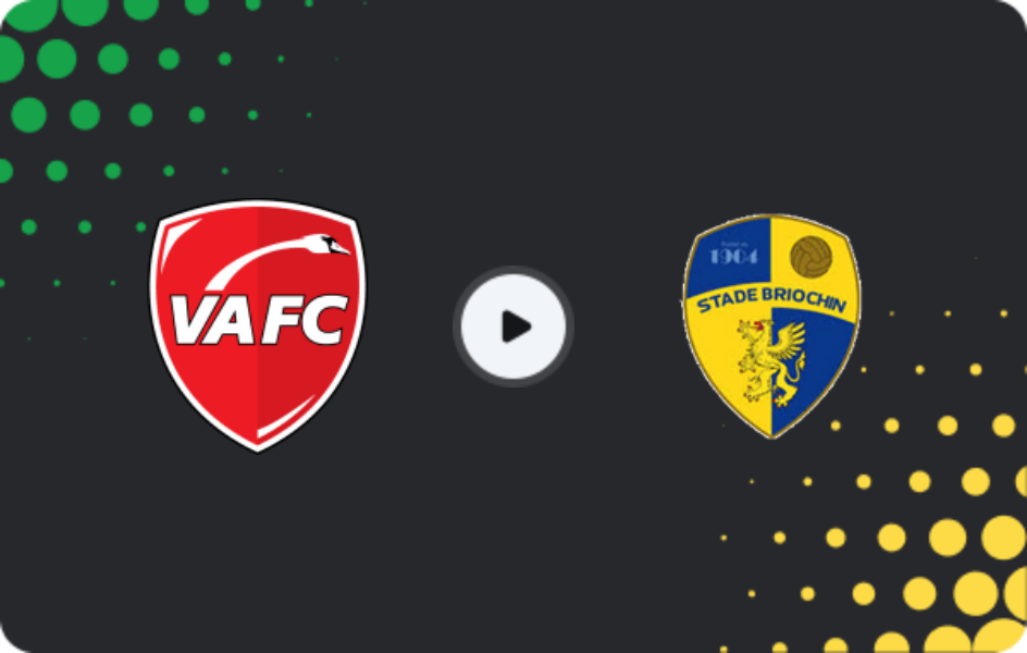 Where to watch Valenciennes — Stade Briochin, Championnat National, 13.02.2026
