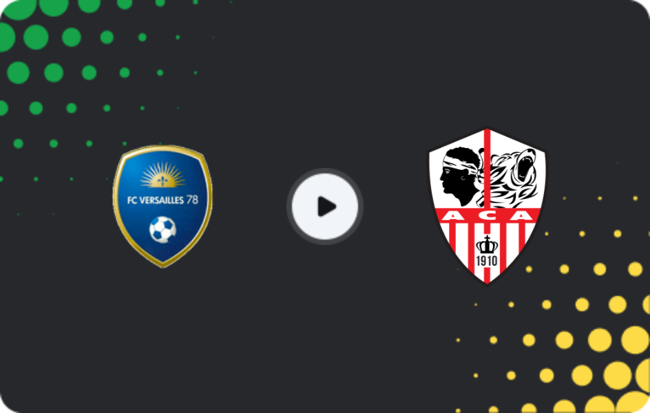 Where to watch Versailles — Ajaccio, Championnat National, 13.02.2026