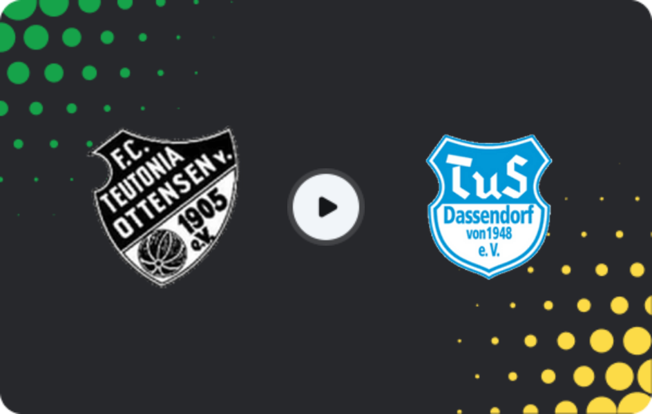 Where to watch Teutonia Ottensen — Tus Dassendorf, Oberliga - Hamburg, 14.02.2026
