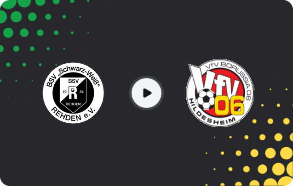 Where to watch Schwarz-Weiß Rehden — Borussia Hildesheim, Oberliga - Niedersachsen, 14.02.2026