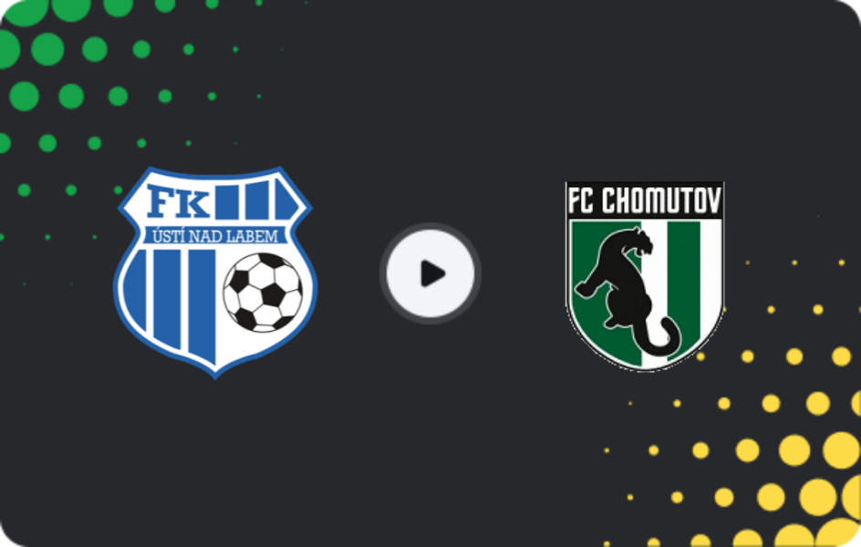 Where to watch Ústí nad Labem — Chomutov, Friendlies Clubs, 14.02.2026