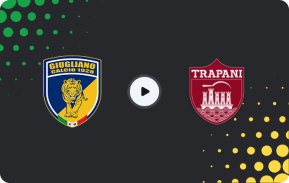 Where to watch Giugliano — Trapani 1905, Serie C - Girone C, 14.02.2026