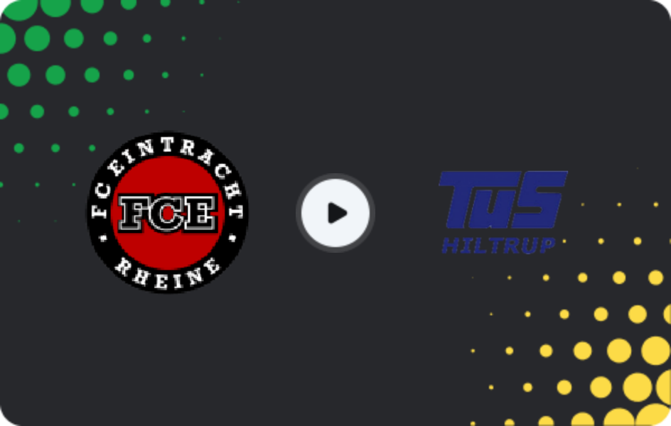 Where to watch Eintracht Rheine — Hiltrup, Oberliga - Westfalen, 14.02.2026