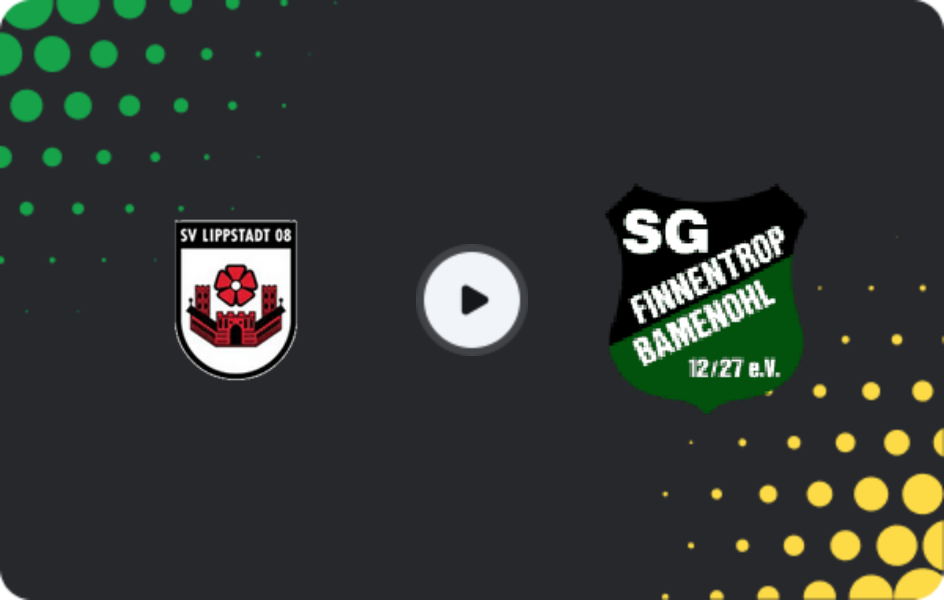 Where to watch Lippstadt 08 — Finnentrop / Bamenohl, Oberliga - Westfalen, 14.02.2026