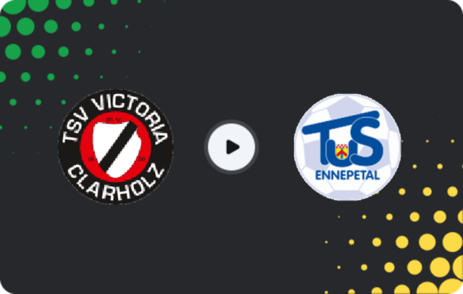 Where to watch Victoria Clarholz — Ennepetal, Oberliga - Westfalen, 14.02.2026