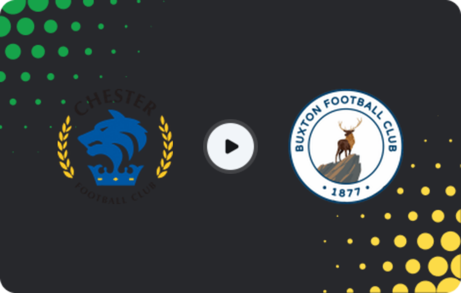 Where to watch Chester — Buxton, National League - North, 14.02.2026