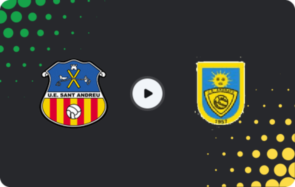 Where to watch Sant Andreu — Andratx, Segunda Federación - Group 3, 15.02.2026
