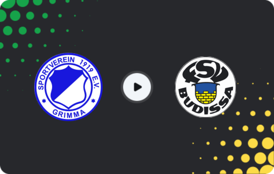 Where to watch FC Grimma — Budissa Bautzen, NOFV-Oberliga Süd, 15.02.2026