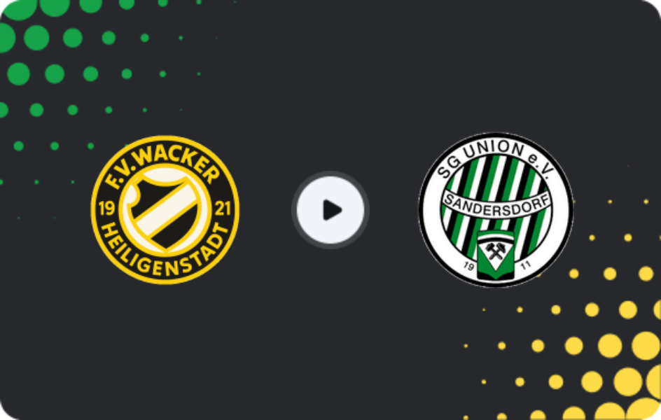 Where to watch Heiligenstadt — Union Sandersdorf, NOFV-Oberliga Süd, 15.02.2026