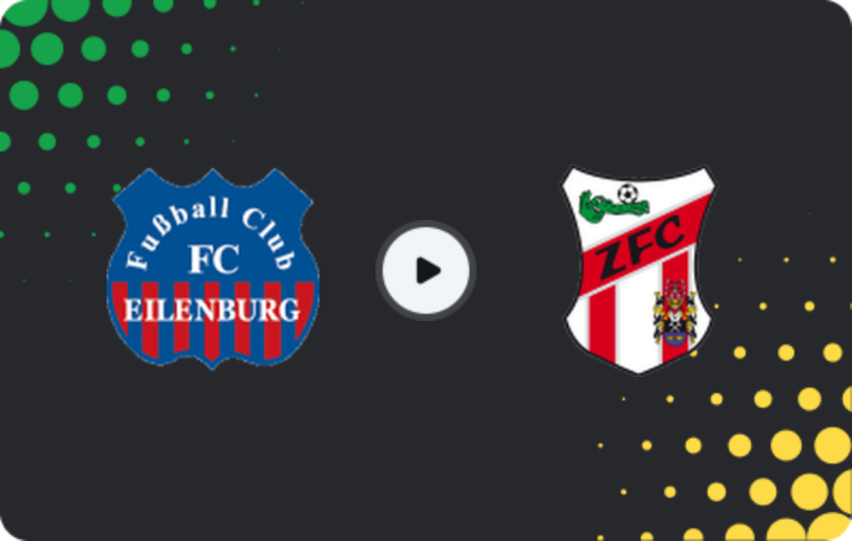 Where to watch Eilenburg — ZFC Meuselwitz, Regionalliga - Nordost, 15.02.2026