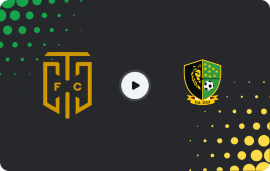 Where to watch Cape Town City — Midlands Wanderers, 1st Division, 15.02.2026