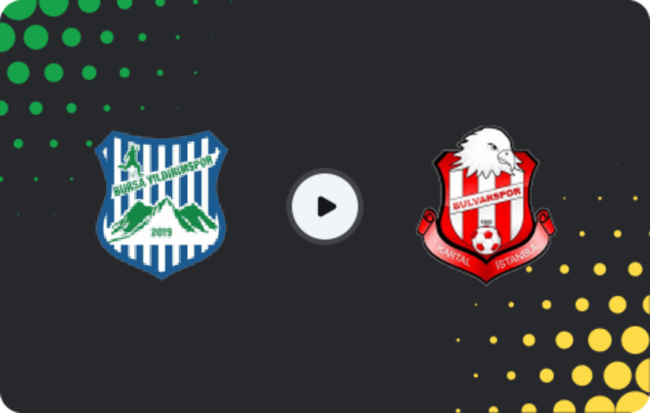Where to watch Bursa Yıldırımspor — Kartal Bulvarspor, 3. Lig - Group 1, 15.02.2026