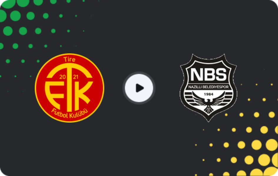 Where to watch Tire 2021 FK — Nazilli Belediyespor, 3. Lig - Group 4, 15.02.2026