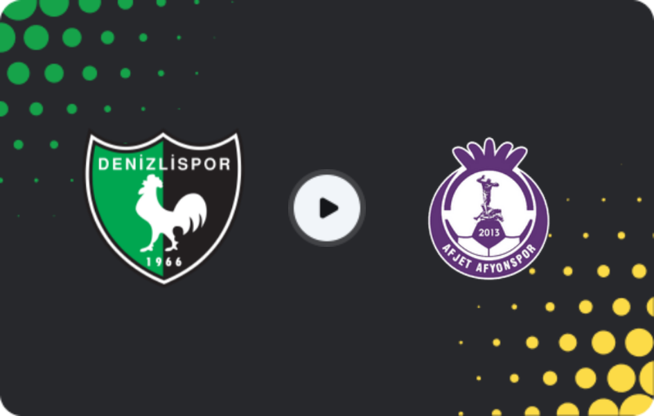 Where to watch Denizli İYG — Afjet Afyonspor, 3. Lig - Group 4, 15.02.2026
