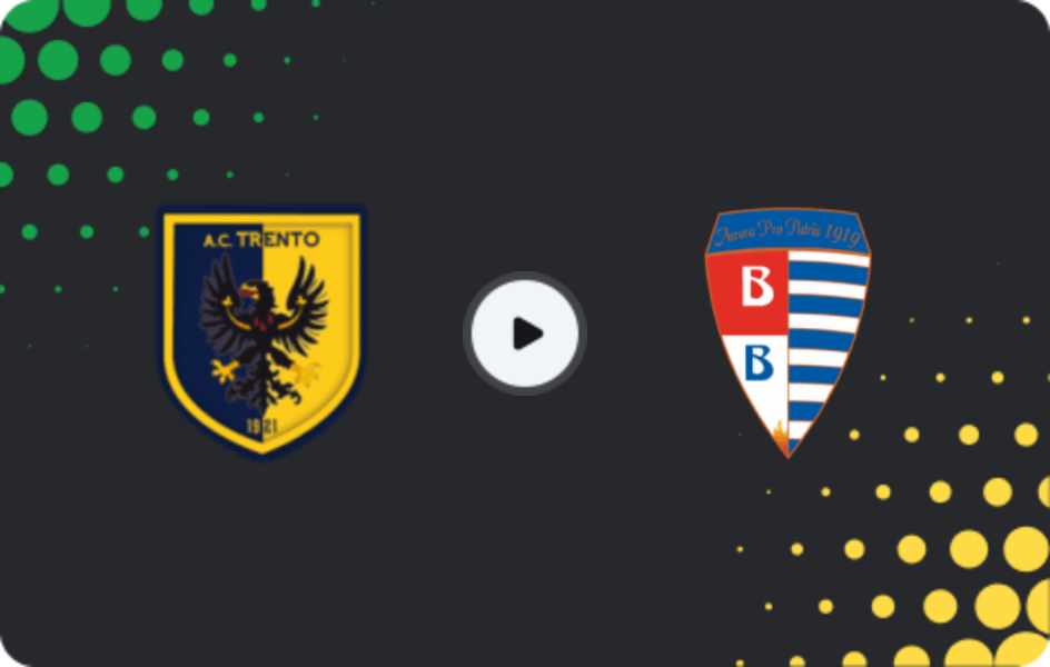Where to watch Trento — Pro Patria, Serie C - Girone A, 15.02.2026