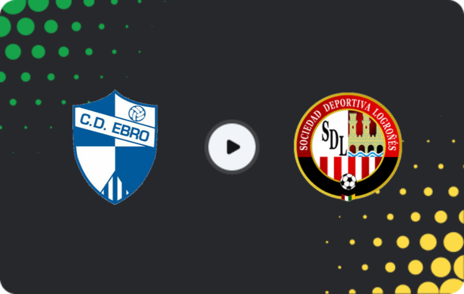Where to watch Ebro — SD Logroñés, Segunda Federación - Group 2, 15.02.2026