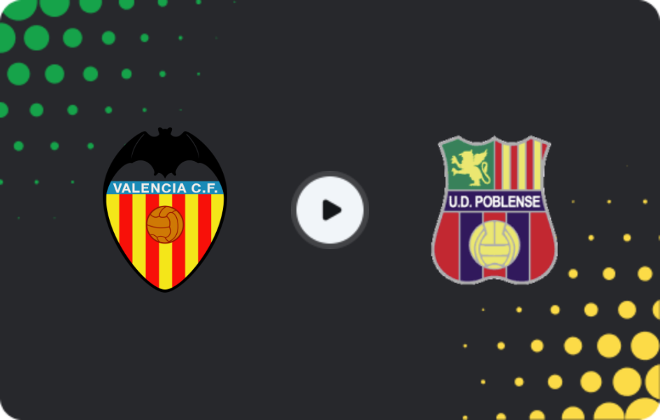 Where to watch Valencia II — Poblense, Segunda Federación - Group 3, 15.02.2026