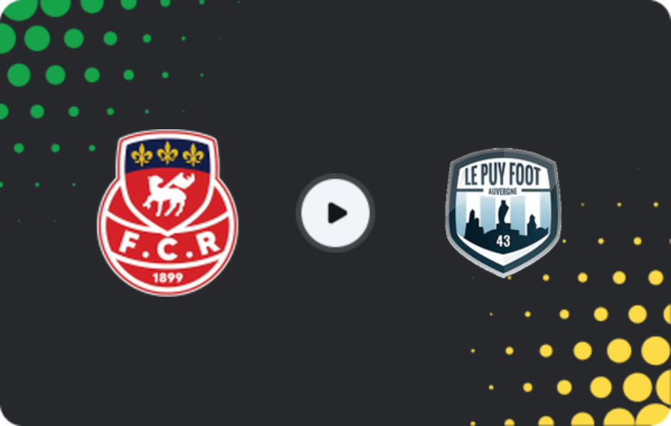Where to watch Rouen — Le Puy Foot, Championnat National, 20.02.2026