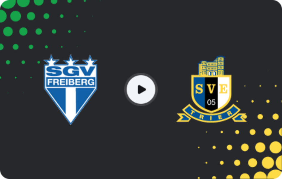 Where to watch SGV Freiberg — Eintracht Trier, Regionalliga - SudWest, 21.02.2026