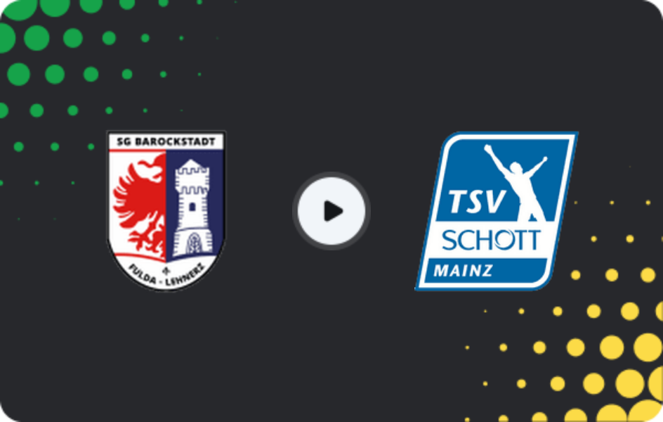 Where to watch Barockstadt Fulda-Lehn. — Schott Mainz, Regionalliga - SudWest, 21.02.2026