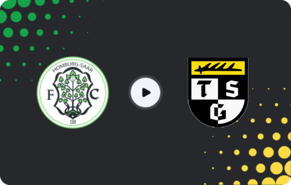 Where to watch FC 08 Homburg — Balingen, Regionalliga - SudWest, 21.02.2026