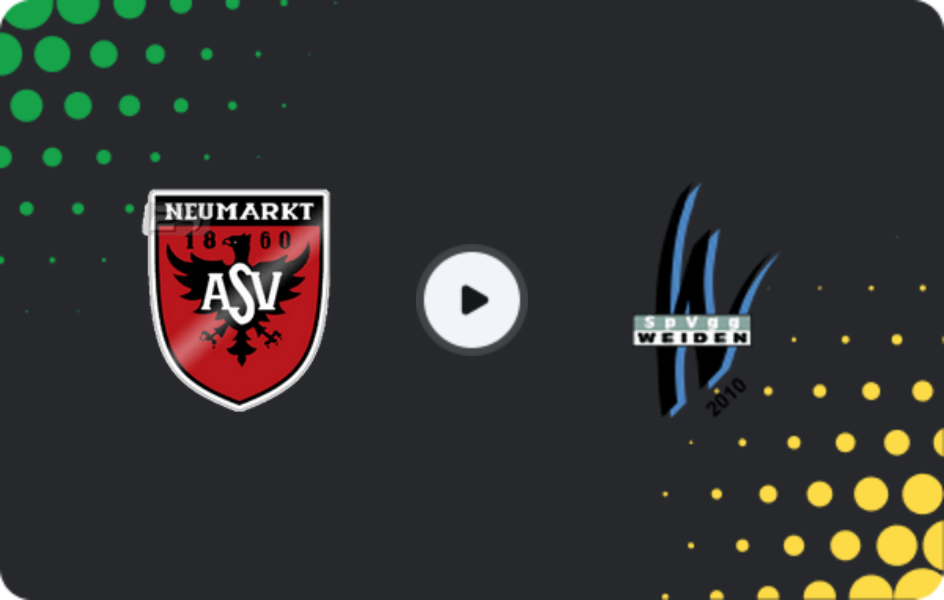Where to watch ASV Neumarkt — Weiden, Oberliga - Bayern Nord, 21.02.2026