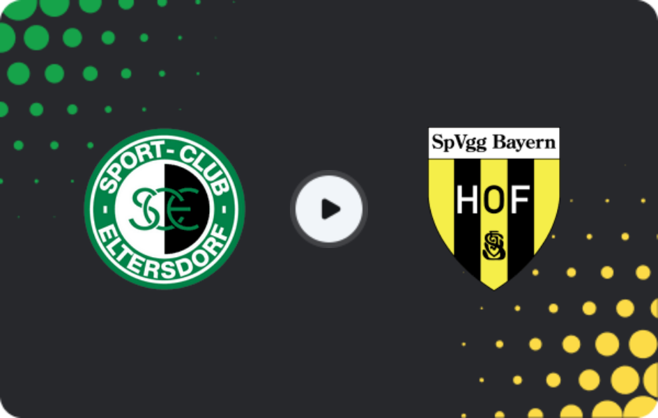 Where to watch Eltersdorf — Bayern Hof, Oberliga - Bayern Nord, 21.02.2026