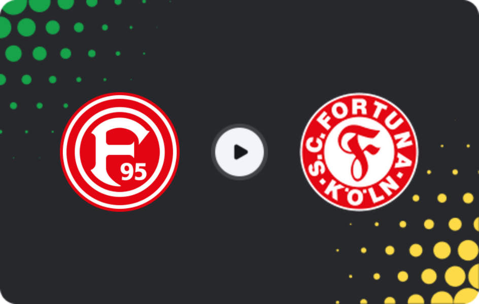 Where to watch Fortuna Düsseldorf II — Fortuna Köln, Regionalliga - West, 21.02.2026