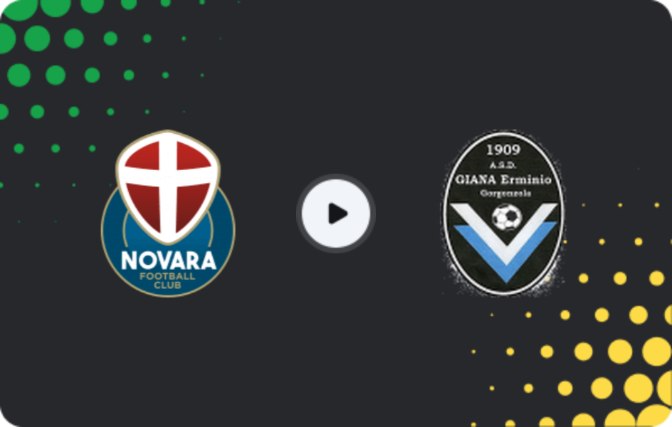 Where to watch Novara — Giana Erminio, Serie C - Girone A, 21.02.2026