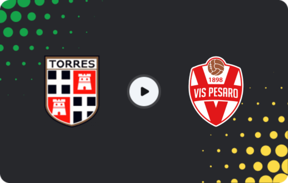 Where to watch Torres — Vis Pesaro, Serie C - Girone B, 21.02.2026