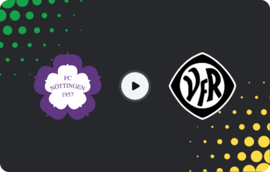 Where to watch FC Nöttingen — VfR Aalen, Oberliga - Baden-Württemberg, 21.02.2026