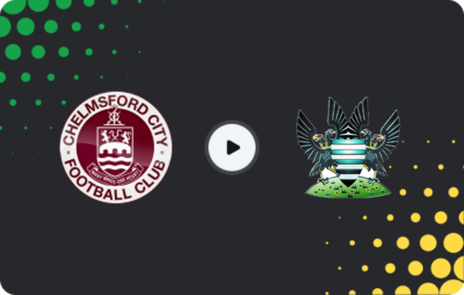 Where to watch Chelmsford City — Salisbury, National League - South, 21.02.2026
