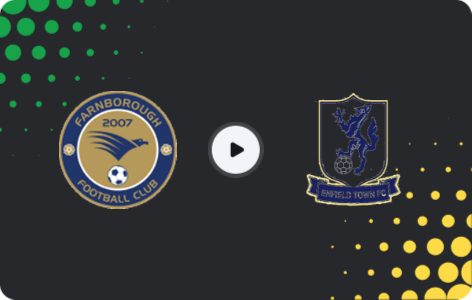 Where to watch Farnborough — Enfield Town, National League - South, 21.02.2026