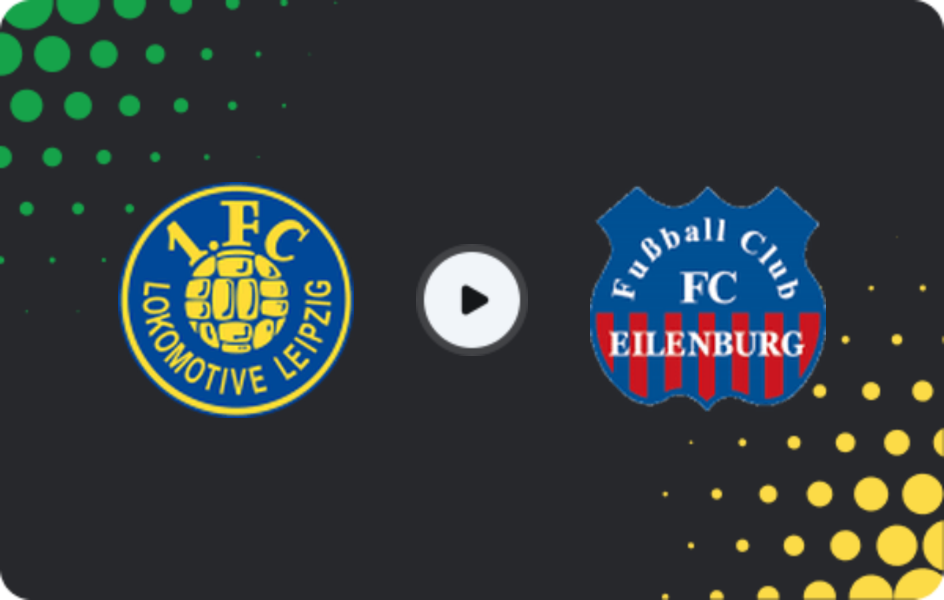 Where to watch Lokomotive Leipzig — Eilenburg, Regionalliga - Nordost, 22.02.2026