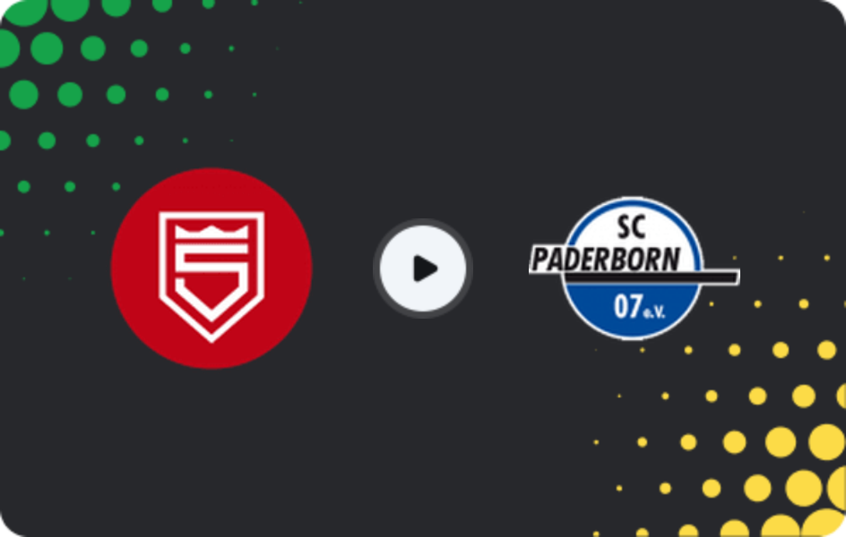 Where to watch Sportfreunde Siegen — Paderborn II, Regionalliga - West, 22.02.2026