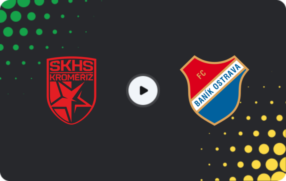 Where to watch Hanácká Slavia — Baník Ostrava II, Friendlies Clubs, 22.02.2026