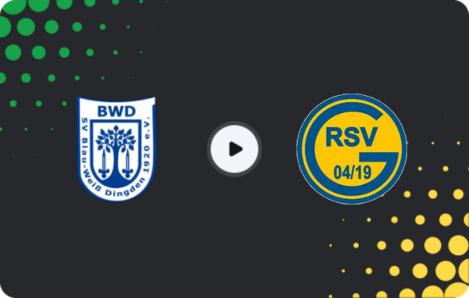 Where to watch BW Dingden — Germania Ratingen, Oberliga - Niederrhein, 22.02.2026