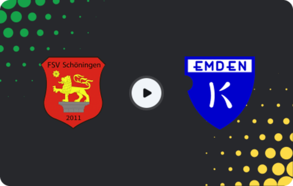 Where to watch Schöningen — Kickers Emden, Regionalliga - Nord, 22.02.2026