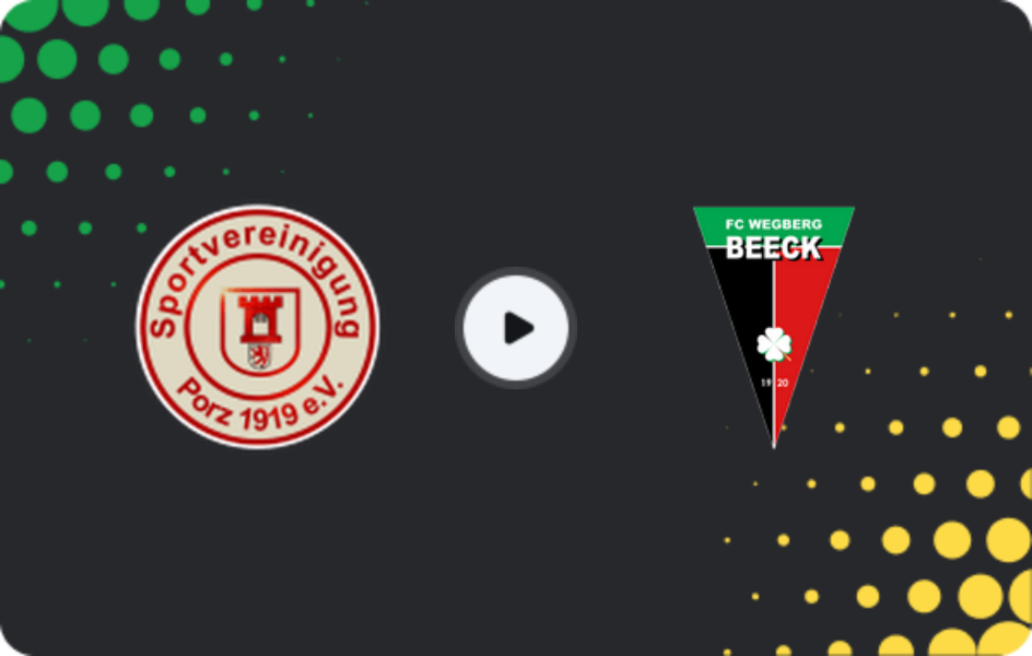 Where to watch Porz — Wegberg-Beeck, Oberliga - Mittelrhein, 22.02.2026