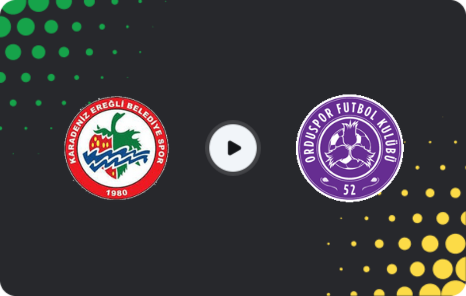 Where to watch Karadeniz Ereğli BSK — Yeni Orduspor, 3. Lig - Group 3, 22.02.2026